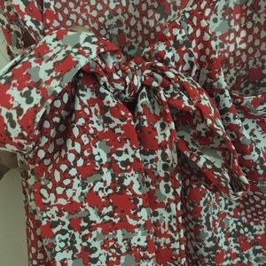 Banana Republic Tie Neck Tank | Business Chic